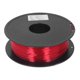 thumbnail image 1 of TPU Filament 1.75mm 1KG Bundle Clog Free Flexible for FDM 3D Printer Consumables Clear Red, 1 of 4