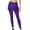 Purple, variant on Women Tennis Skirted Leggings Elastic Waist Pleated Skirt with Leggings Cute Tennis Running Skort Fall Clothing
