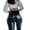 Black, variant on PERZOE Women Leggings High Waist Hip Lifting Straight Women Leggings Elastic Waist Windproof Faux Leather Pants Daily Clothing