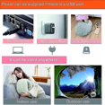 thumbnail image 4 of Electric Usb Heated Feet Warmer Office Under Desk Outdoor Washable Fast Heating Pad High Quality, 4 of 5