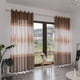 thumbnail image 2 of Cortinas opacas de poliéster marrón ideales para la decoración del dormitorio y la sala de estar, 2 of 8