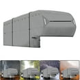 thumbnail image 2 of Labwork Waterproof 5TH Wheel RV Motorhome Camper Storage Cover 26'-41' FT with Zipper, 2 of 5