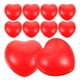 thumbnail image 1 of 10 bolas antiestrés de corazón rojo para niños, mini bolas antiestrés de espuma., 1 of 8