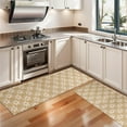 thumbnail image 3 of Kitchen Rugs Sets Of 2,Golden Christmas Pattern Anti Fatigue Kitchen Mat Rugs Non Slip Washable,Decorative Kitchen Floor Mats for Kitchen,Sink,Laundry,17"X47", 3 of 5