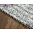 thumbnail image 4 of L'Baiet Alice Grey Striped 4' x 6' Rug, 4 of 5
