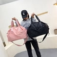 thumbnail image 3 of Bolsa de viaje de gran capacidad, bolsa de viaje con separación de humedad y sequedad, bolsa de fitness, bolsa de natación, bolsa diagonal de hombro, 3 of 6