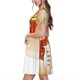 thumbnail image 2 of Balery Christmas Snowman Gift Vestidos sueltos de manga corta para mujer, vestidos de verano 2025, vestidos casuales de corte A con vuelo., 2 of 6