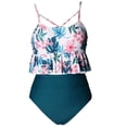 thumbnail image 3 of Toddler Swimsuit Girl Kids Fashionable Tankini 2 Piece Upf Swimsuit for Beach Pool Baby Girl Bathing Suit Green 2-3 Years, 3 of 4