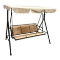 thumbnail image 5 of Garden Winds Custom Fit Replacement Canopy Top Cover Compatible with The KZSW3108K 3 Person Patio Swing - Upgraded Performance RipLock 350 Fabric, 5 of 12