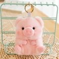 thumbnail image 4 of Muñecas Panda de 13 cm, decoración adornada, muñecos de conejito de peluche para recuerdo (cerdo rosa) Ehuebsd libre de BPA, 4 of 6