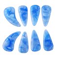 thumbnail image 1 of 8Pcs Guzheng Finger Picks,Finger Picks And Thumb Picks For Guzheng Guitar, Banjos, 1 of 8