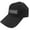 Black, variant on Men's Down Sonic Silver Logo Baseball Cap Adjustable Black