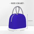 thumbnail image 2 of Disketp Darkblue Bolsa Térmica para Almuerzo, Lonchera con Abertura Amplia y Gran Capacidad, Organizador Reutilizable para Mujeres, Hombres y Adultos, 2 of 6