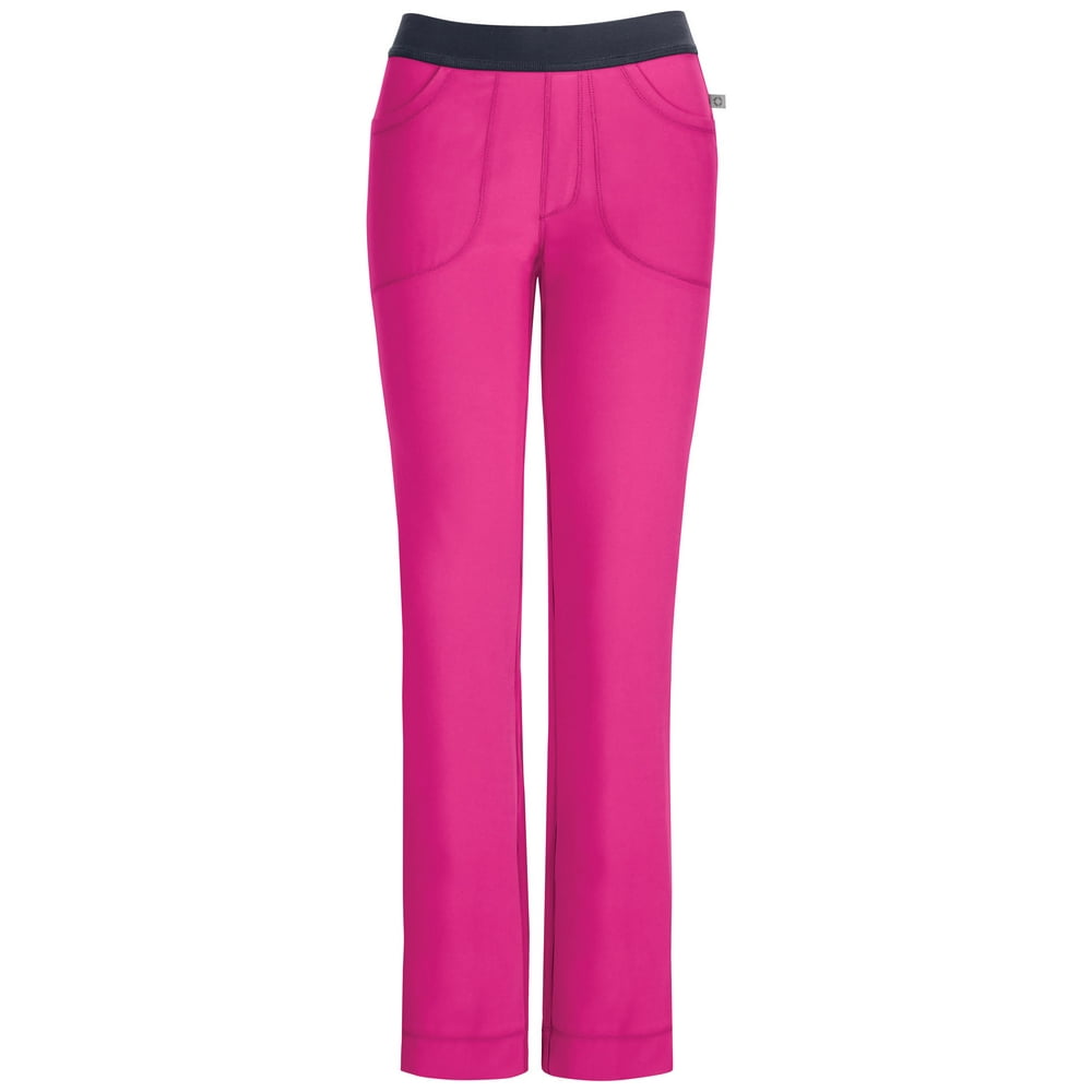 infinity by cherokee women's elastic waistband tapered jogger scrub pant