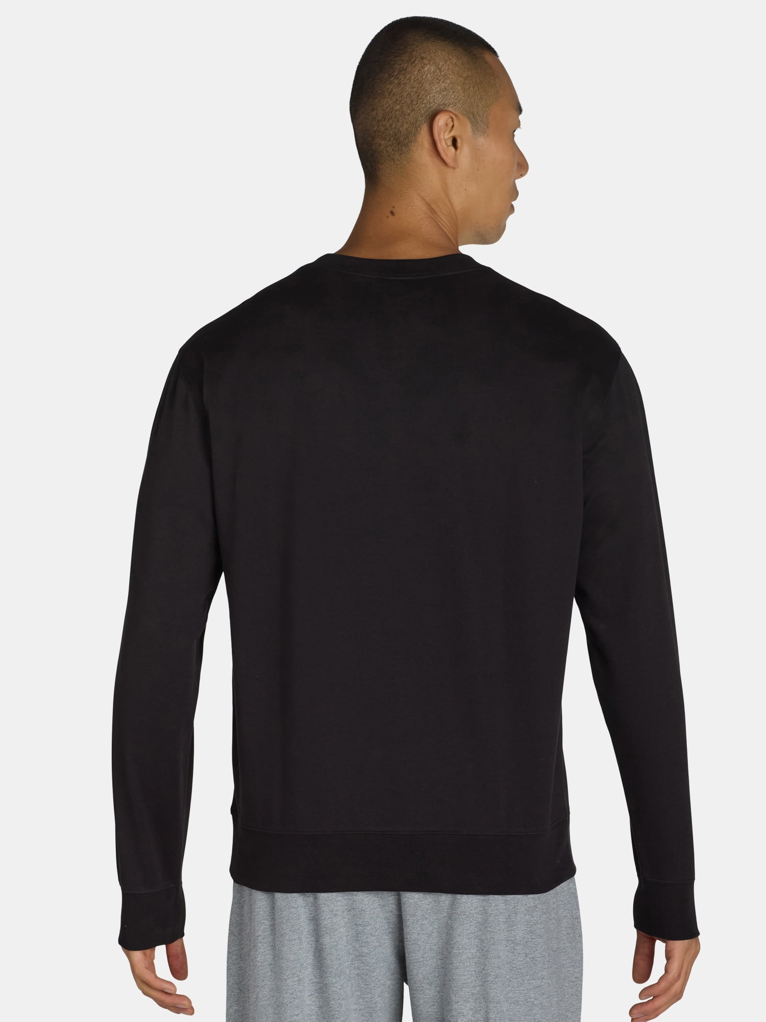 Athletic Works Men's & Big Men's Fleece Crewneck Sweatshirt, Sizes XS-3XL