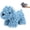 Blue, variant on Shaggy Dog Hand Towel, Cute Chenille Dog Hand Towel, 3D Fuzzy Puppy Hand Drying Towel, Soft Absorbent Microfiber Towel for Bathroom Kitchen Sink Countertop Decor (Gray)