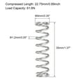 thumbnail image 3 of 9mmx1.2mmx35mm 304 Stainless Steel Compression Spring 61.8N Load Capacity 10 pcs, 3 of 5