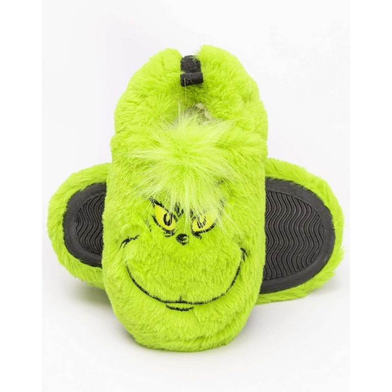 Grinch slippers walmart best sale