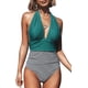thumbnail image 1 of Traje de baño de una pieza con cuello halter para mujer Xemadio CJWUS-4494, 1 of 6