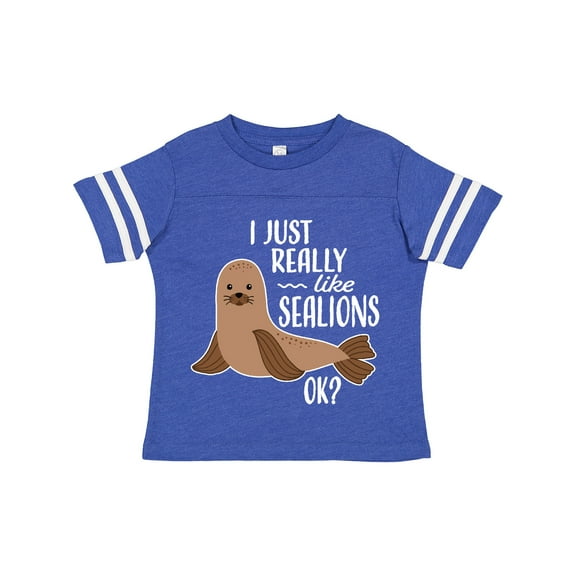 Inktastic I Just Really Like Sea Lions Ok Boys or Girls Toddler T-Shirt