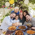 thumbnail image 6 of 50Pcs Fathers Day Paper Plates and Napkins Disposable paper plates for Father's Day Party Supplies, 6 of 6