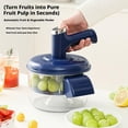 thumbnail image 2 of Automatic Electric Fruit Peeler Machine, Cordless Garlic & Small Produce Skin Remover, Fast Peeling Kitchen Tool for Apples, Potatoes, Cherry Tomatoes, Easy Button Operation, 2 of 8