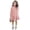 R23-Pink, variant on RMGVDSD Girls Dresses Elegant Little Girl's Long Sleeve Shirt Dress Collar Layered Ruffle Tiered Dress School Casual Sundress 4-5 Years