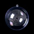 thumbnail image 2 of Adornos transparentes, adornos para árboles de Navidad Adornos Adornos de plástico transparente rellenables para llenar, Adornos navideños Bolas Bola vacía transparente para Navidad Fiesta de año nuev kaili Sencillez, 2 of 4