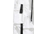 thumbnail image 4 of GZMOALH Men's Lightweight Nylon Cargo Jogger Pants, Drawstring Waist Utility Pants with Adjustable Hems, 4 of 5
