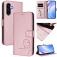 thumbnail image 1 of Flip Case for Samsung Galaxy A36 5G RFID Blocking Magnetic Clasp Wallet Case with 3 Card Slots and Kickstand Function, 1 of 4