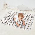 thumbnail image 2 of White Hyena Pattern Blanket,Comfortable Soft Flannel Throw Blanket,All Season,Warm Lightweight Blankets for Sofa Bed Couch Living Room Chair,30"x40", 2 of 4