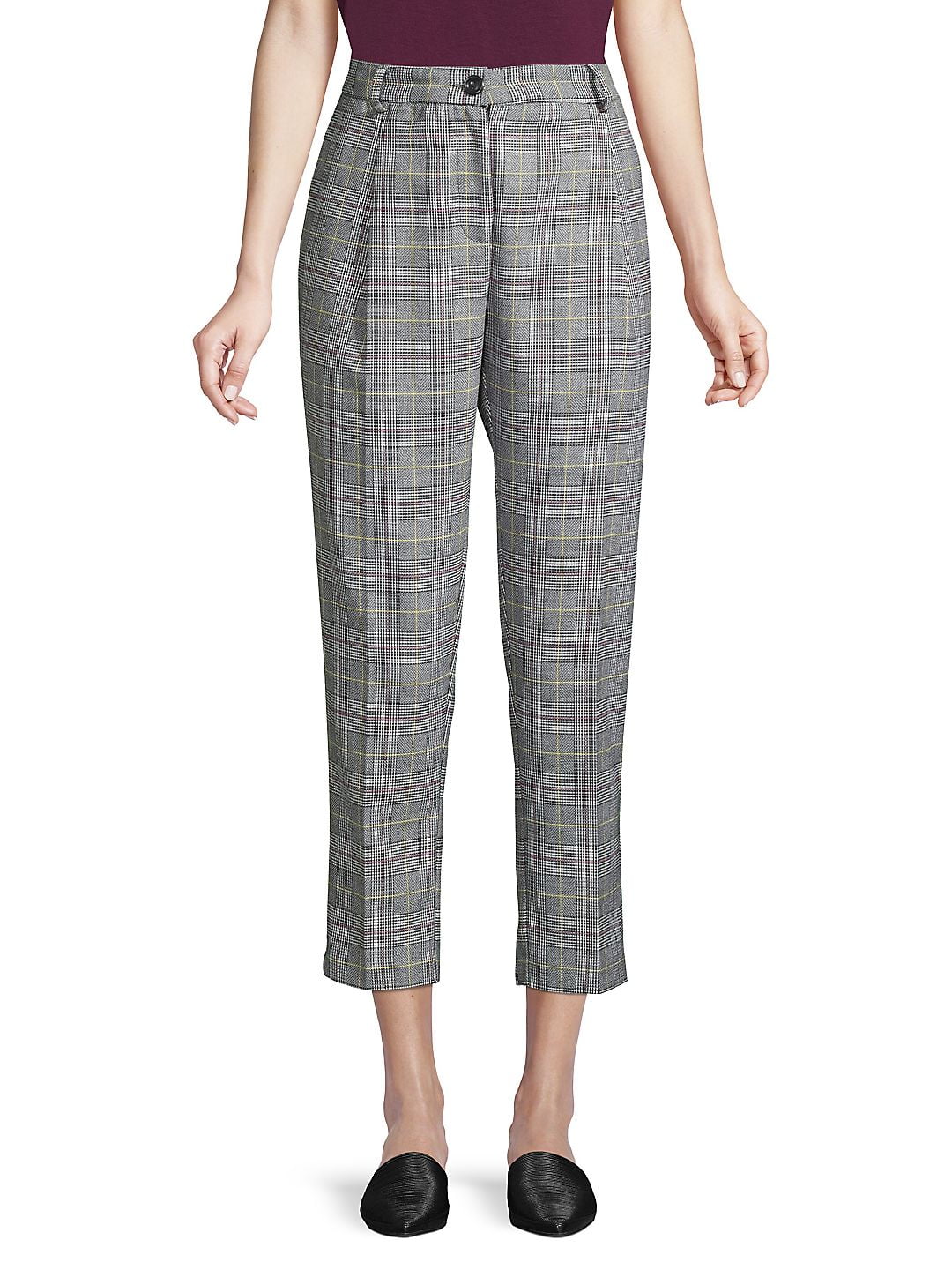 vince camuto plaid pants