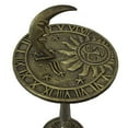 thumbnail image 2 of Zeckos Bronze Cast Iron Celestial Decorative Sundial Garden 23 inch, 2 of 5