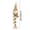 K, variant on Comeforliffee Christmas Snowman Crochet Spiral Ornament DIY Craft Kit (I)