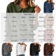 thumbnail image 3 of Neewe Cotton Blend Button Down Shirt for Women Collared Blouse Casual Long Sleeve Tops Daily Outfits, 3 of 6