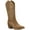 Tan Smooth, variant on Womens Bernarrd  Faux Leather Pull On Cowboy, Western Boots