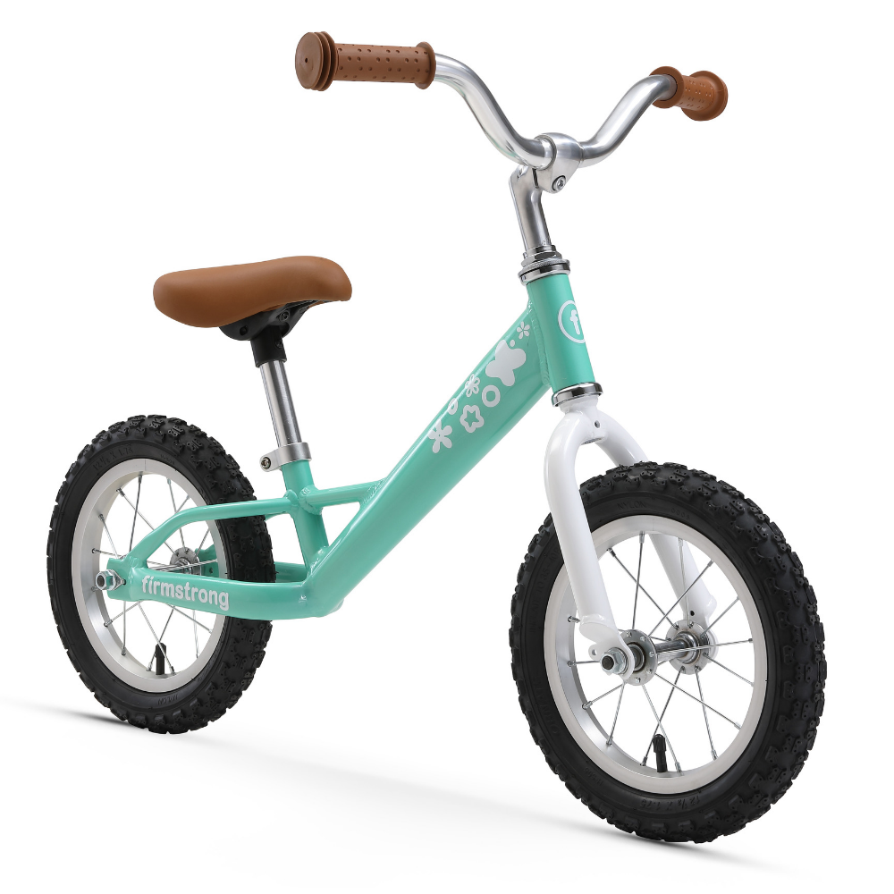 Firmstrong Kids' Balance Bike, 12 Inches, Mint Green