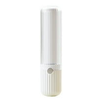 Mini Lint Roller for Clothes Reuseable Portable Travel Size Pocket Pet Hair Remover Stick Roller 1Pcs Small Lint Roller Tool,White