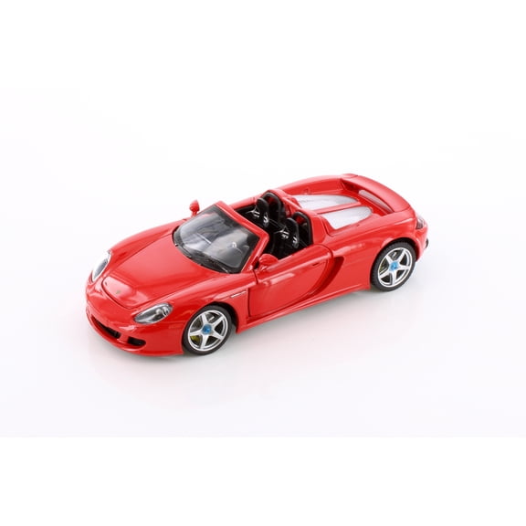 Porsche Carrera GT, Red - Showcasts 68242D - 1/24 scale Diecast Model Toy Car