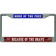 thumbnail image 1 of Accueil de la Libre Cadre de Plaque License Chrome, 1 of 1