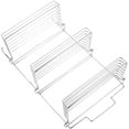 thumbnail image 6 of CRILSTYLEO Stainless Steel Shower Shelf 1Set Silver Rectangular Wall Mounted Strong Adhesive, 6 of 8
