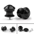 thumbnail image 1 of Pair 6mm Swingarm Sliders Spools For Yamaha MT01 MT09 YZF-R3 R1 MAX 530 Black, 1 of 5