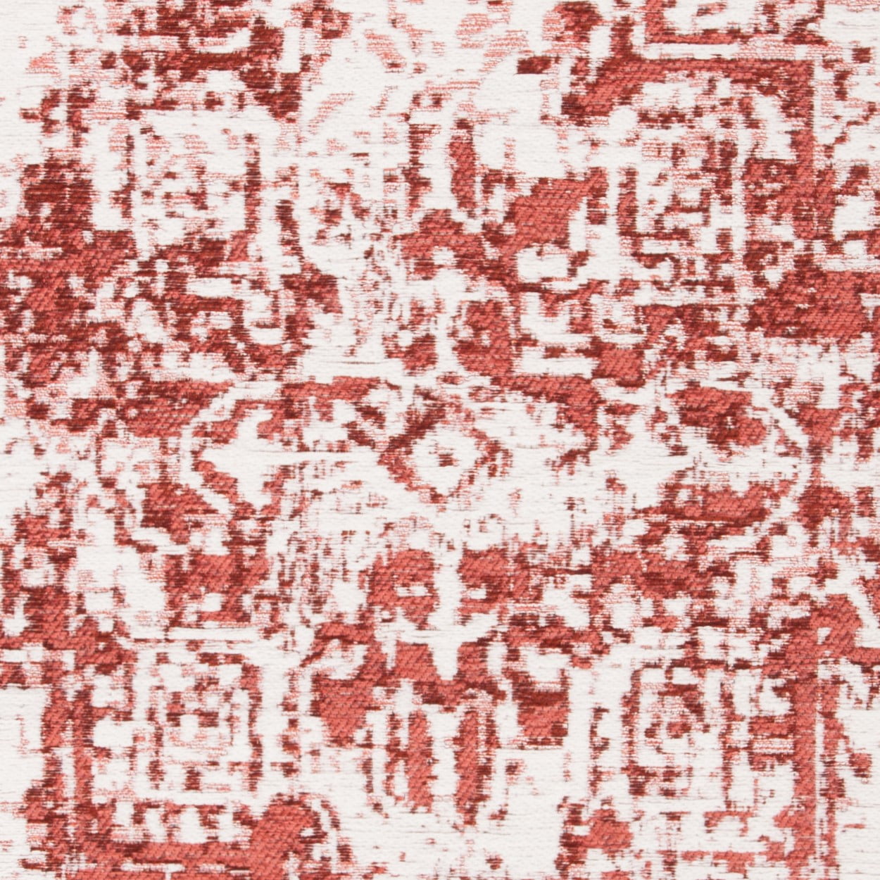 SAFAVIEH Classic Vintage Giuseppe Overdyed Area Rug, Rust/Ivory, 6' x 9'