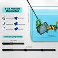 thumbnail image 2 of Amdohai 6 In 1 Fish Tank Cleaning Tool Algae Cleaning Tool with Gravel Rake Brush, 2 of 8