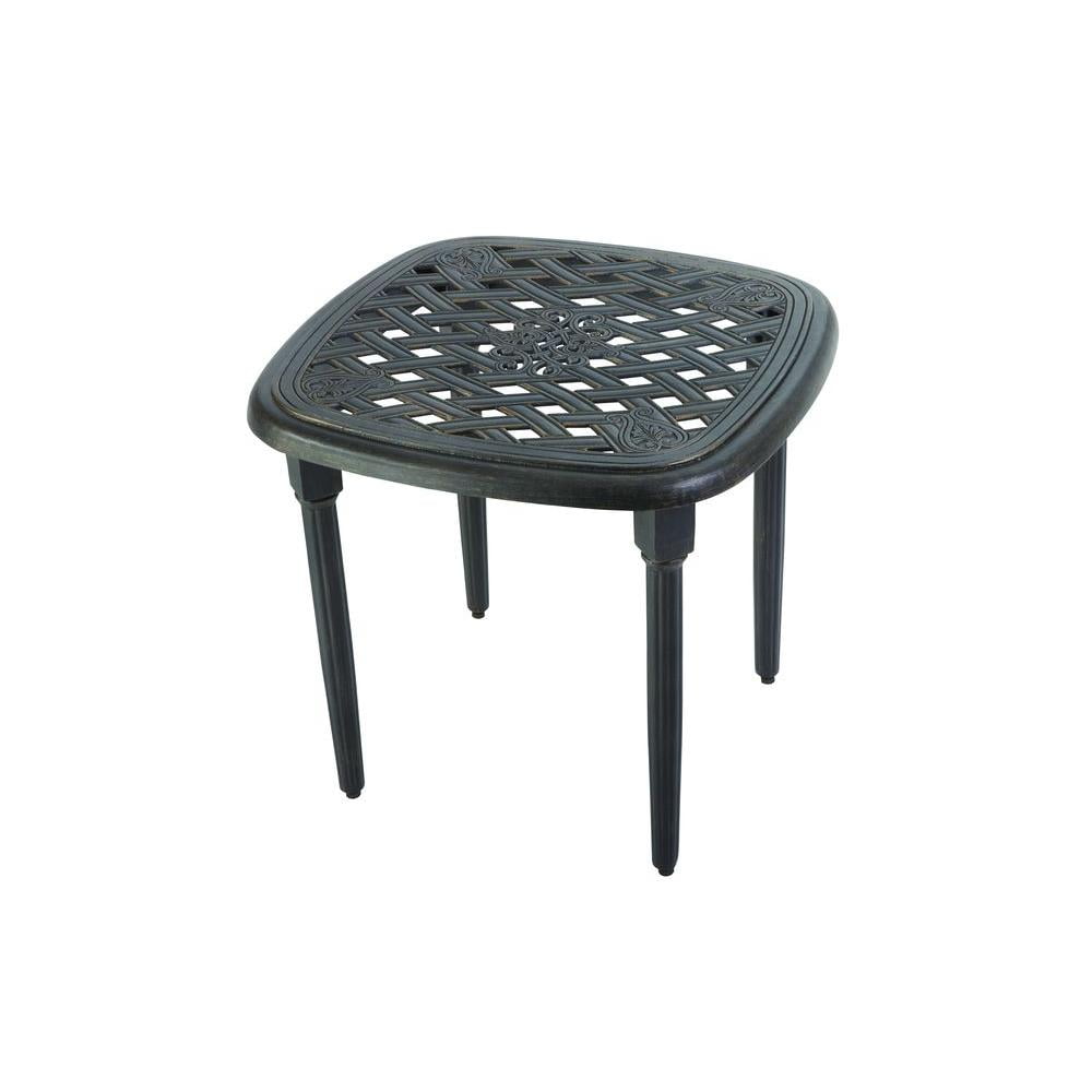 Hampton Bay 131 012 22et Edington 22 In Patio Side Table Com