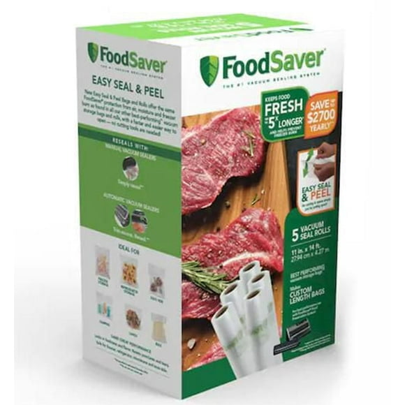 FoodSaver 11" x 14' Easy Seal & Peel Vacuum Seal Rolls