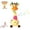 Yellow, variant on Musical Giraffe Toy, Dancing Talking Giraffe Baby Toy, Sings, Dances & Repeats What You Say, Electronic Light Up Gifts for Toddlers, Plush Stuffed Animal Tummy Time Interactive Toy