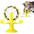 thumbnail image 1 of Juguete para gatos con molino de viento, juguete giratorio, juguete giratorio para gatos, juguete dispensador de comida, juguete interactivo para gatos de interior, regalo para gatos -, 1 of 5