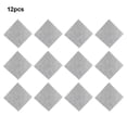 thumbnail image 3 of Bewildely 12 bolsas de algodón absorbente de sonido de fibra de poliéster Premium para decoración de pared de jardín de infantes algodón Decoración del hogar gris, 3 of 6