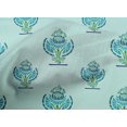 thumbnail image 4 of oneOone Cotton Poplin Fabric Floral Block Decor Fabric Printed BTY 42 Inch Wide, 4 of 4